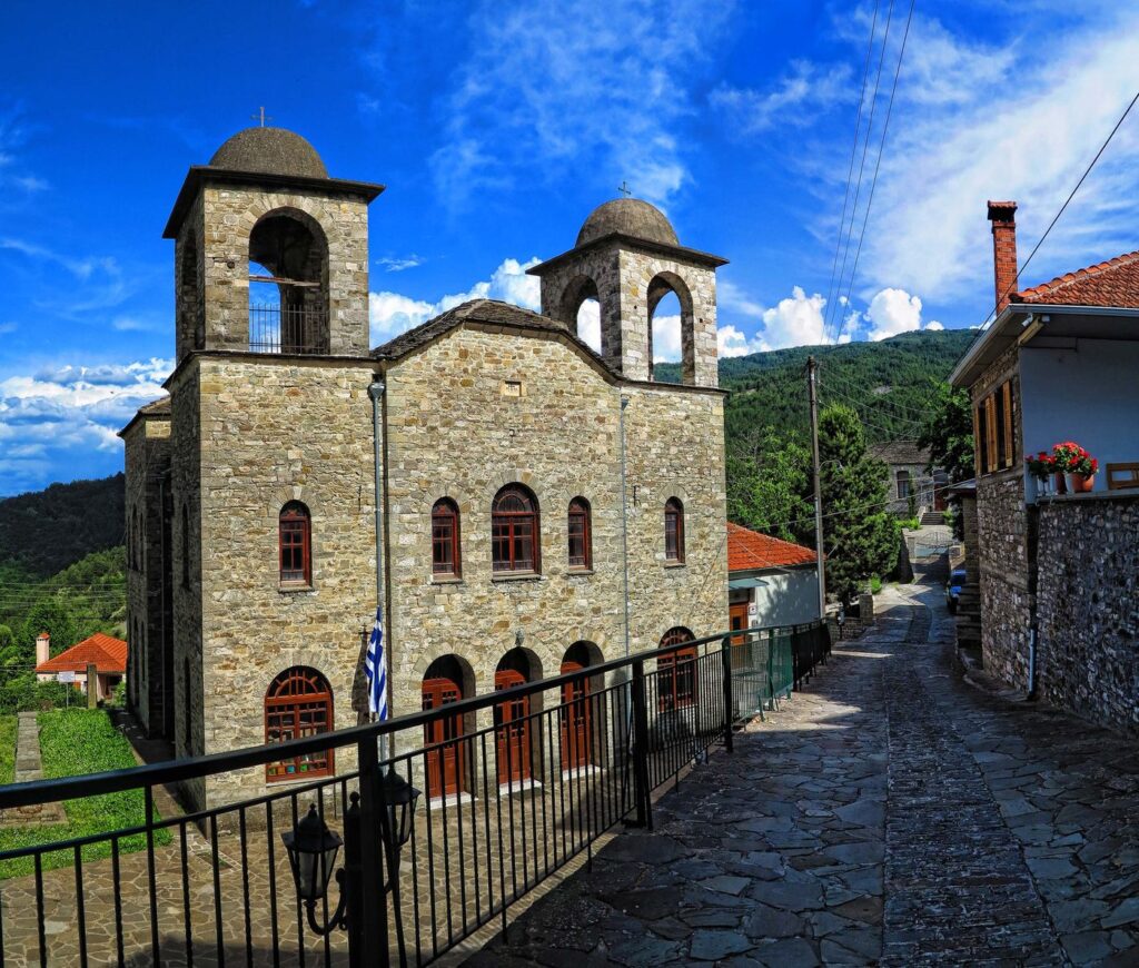 The church of Agia Paraskevi